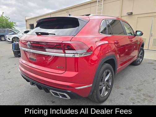 Aurora Red Metallic 2024 Volkswagen Atlas Cross Sport 2.0T SEL