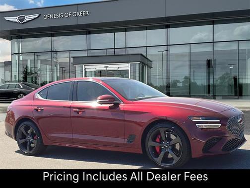 Cavendish Red 2026 Genesis G70 3.3T RWD Sport Prestige