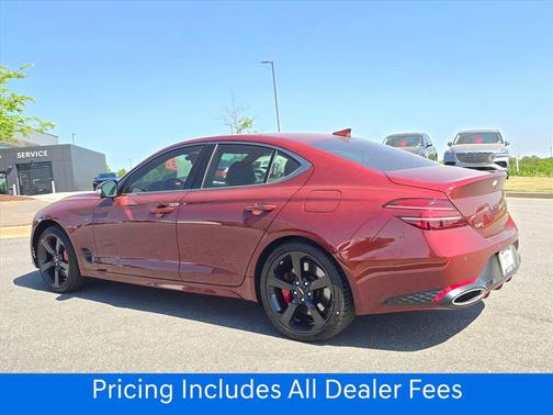Cavendish Red 2026 Genesis G70 3.3T RWD Sport Prestige