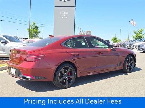 Cavendish Red 2026 Genesis G70 3.3T RWD Sport Prestige