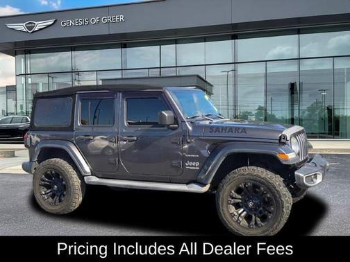 Granite Crystal Metallic Clearcoat 2018 Jeep Wrangler Unlimited Sahara