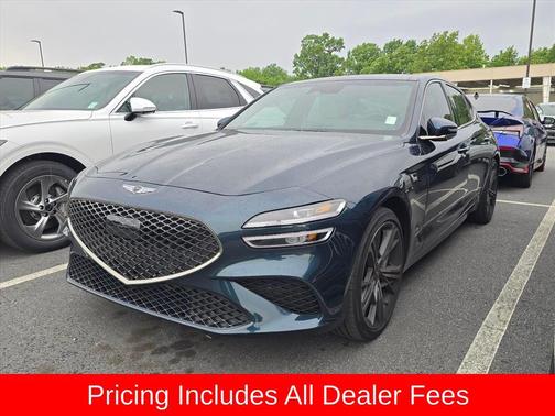 Tasman Blue 2025 Genesis G70 2.5T AWD