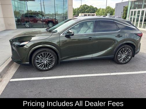 Nori Green Pearl 2023 Lexus RX 350h Luxury