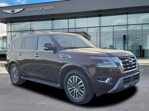 Mocha Almond Pearl 2021 Nissan Armada SL 2WD