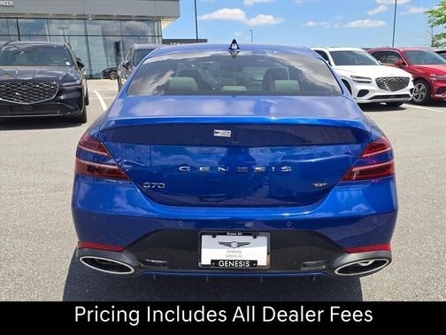 Kawah Blue 2026 Genesis G70 3.3T RWD Sport Prestige
