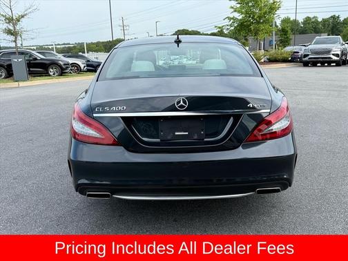 Magnetite Black 2016 Mercedes-Benz CLS-Class 4MATIC