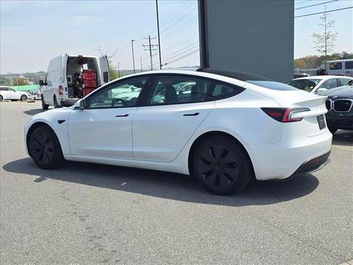Pearl White 2025 Tesla Model 3 Long Range