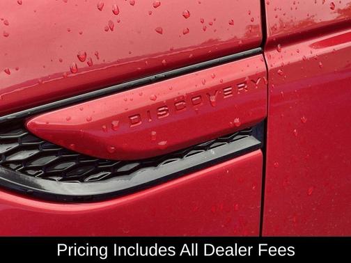 Red Metallic 2020 Land Rover Discovery Sport R-Dynamic S