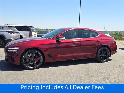 Cavendish Red 2026 Genesis G70 3.3T RWD Sport Prestige