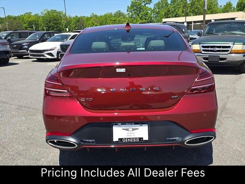 Cavendish Red 2026 Genesis G70 3.3T RWD Sport Prestige