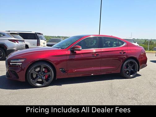 Cavendish Red 2026 Genesis G70 3.3T RWD Sport Prestige