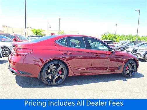 Cavendish Red 2026 Genesis G70 3.3T RWD Sport Prestige
