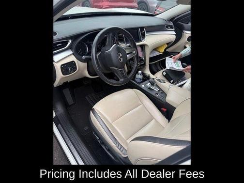 Majestic White 2021 INFINITI QX50 ESSENTIAL