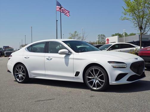 Alta White 2023 Genesis G70 3.3T AWD