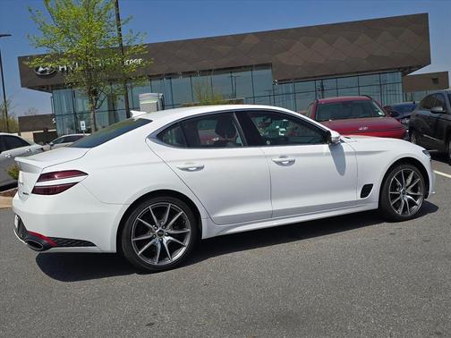 Alta White 2023 Genesis G70 3.3T AWD