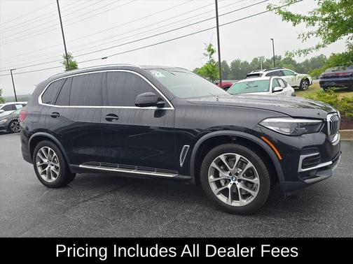 Black Sapphire Metallic 2022 BMW X5 xDrive40i