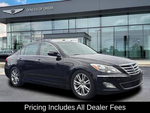 Caspian Black 2014 Hyundai Genesis 3.8