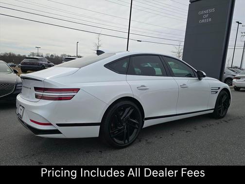 Uyuni White 2026 Genesis G80 3.5T Prestige Black AWD