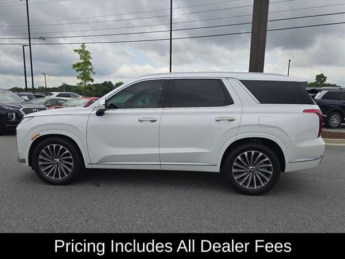 Hyper White 2024 Hyundai PALISADE Calligraphy