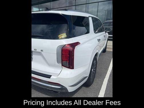 Hyper White 2024 Hyundai PALISADE Calligraphy