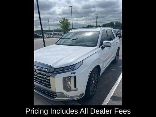 Hyper White 2024 Hyundai PALISADE Calligraphy