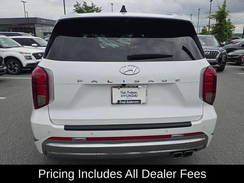 Hyper White 2024 Hyundai PALISADE Calligraphy
