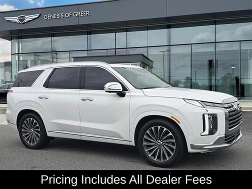 Hyper White 2024 Hyundai PALISADE Calligraphy