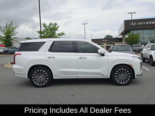 Hyper White 2024 Hyundai PALISADE Calligraphy