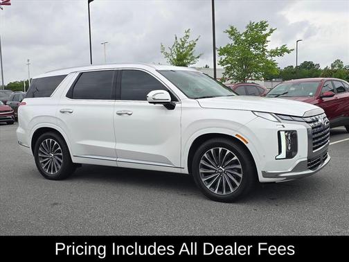 Hyper White 2024 Hyundai PALISADE Calligraphy
