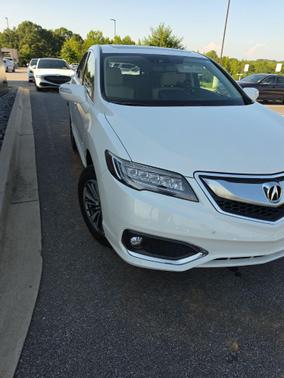 White Diamond Pearl 2018 Acura RDX Advance Package