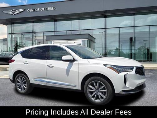 Platinum White Pearl 2023 Acura RDX Technology Package