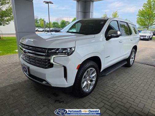 Summit White 2023 Chevrolet Tahoe Premier
