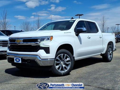 Summit White 2026 Chevrolet Silverado 1500 LT
