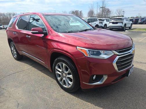 Cajun Red Tintcoat 2018 Chevrolet Traverse Premier