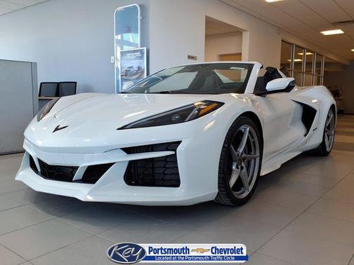 Arctic White 2026 Chevrolet Corvette E-Ray Convertible, 1LZ, RWD