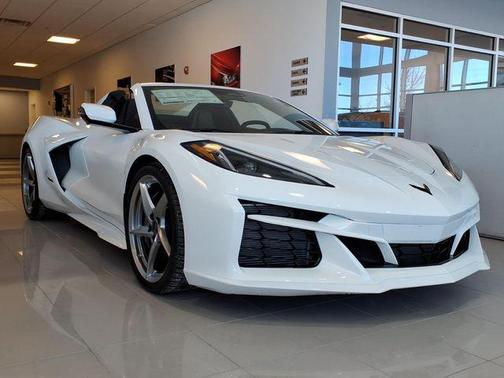 Arctic White 2026 Chevrolet Corvette E-Ray Convertible, 1LZ, RWD