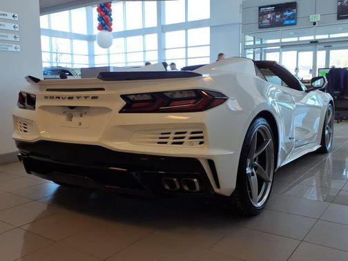 Arctic White 2026 Chevrolet Corvette E-Ray Convertible, 1LZ, RWD