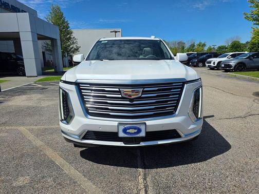 Crystal White Tricoat 2025 Cadillac Escalade Premium Luxury Platinum