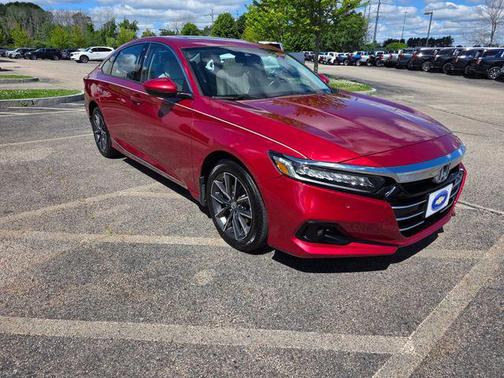 Radiant Red Metallic 2021 Honda Accord EX-L 1.5T