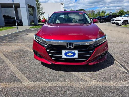 Radiant Red Metallic 2021 Honda Accord EX-L 1.5T