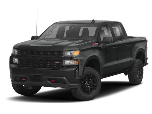 Shadow Gray Metallic 2021 Chevrolet Silverado 1500 Custom Trail Boss