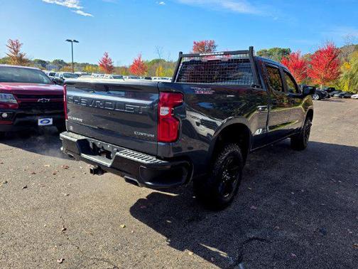 Shadow Gray Metallic 2021 Chevrolet Silverado 1500 Custom Trail Boss