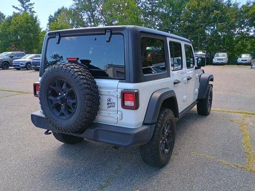 Bright White Clearcoat 2021 Jeep Wrangler Unlimited Sport