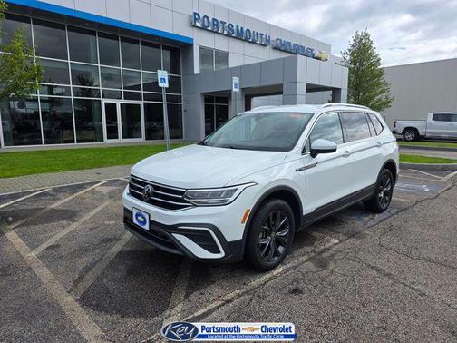 Pure White 2024 Volkswagen Tiguan 2.0T SE 4MOTION