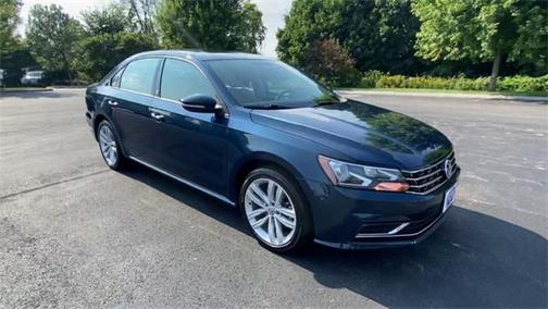 Blue Metallic 2019 Volkswagen Passat 2.0T Wolfsburg Edition