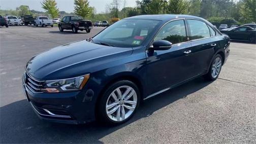 Blue Metallic 2019 Volkswagen Passat 2.0T Wolfsburg Edition