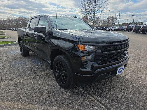 Black 2023 Chevrolet Silverado 1500 Custom