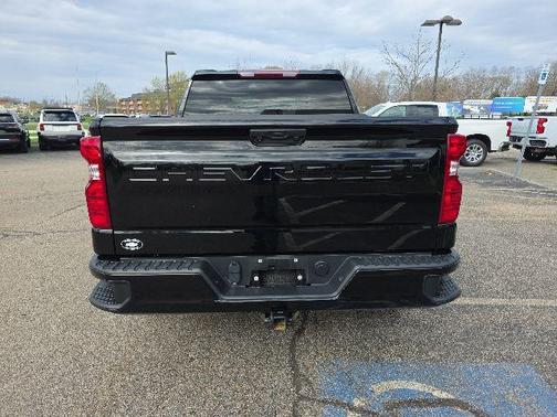 Black 2023 Chevrolet Silverado 1500 Custom