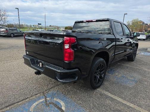 Black 2023 Chevrolet Silverado 1500 Custom