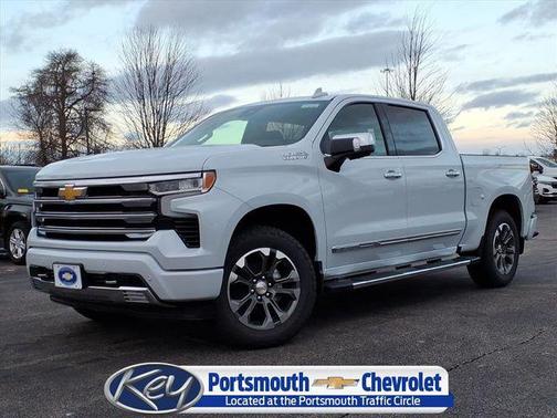Polar White Tricoat 2026 Chevrolet Silverado 1500 High Country